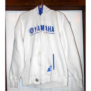 Yamaha Factory Racing One Industries 2X Full Zip Hoodie Hooded Sweatshirt Y2K